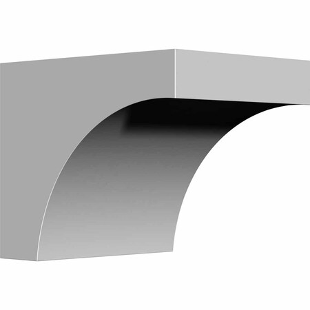 Ekena Millwork 7 1/4"W x 7 1/4"D x 9"H Stockport Bracket BKT07X07X09ST